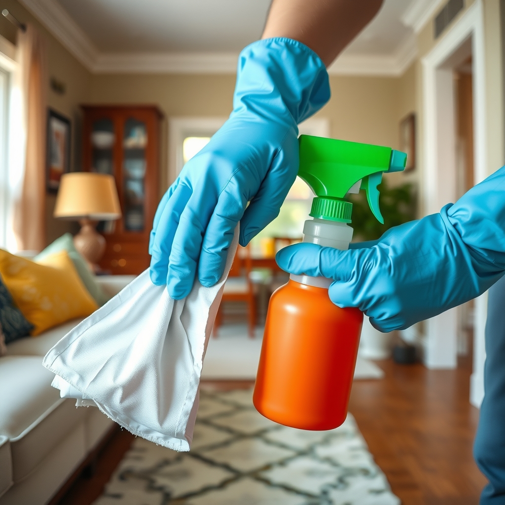 Dallas Commercial Cleaners at work